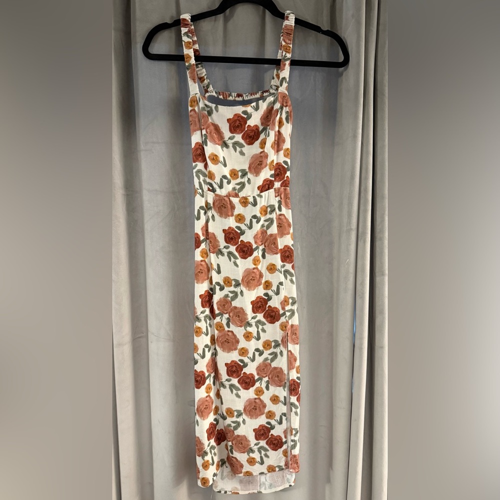 Petal & Pup Floral linen dress